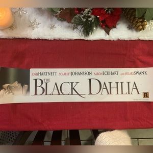 Original Movie vintage poster The Black Daliah 5x25 double sided box office
